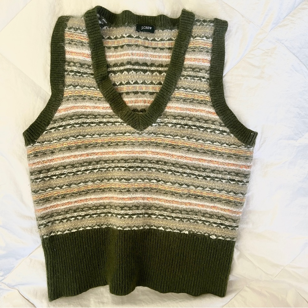 J Crew sweater vest